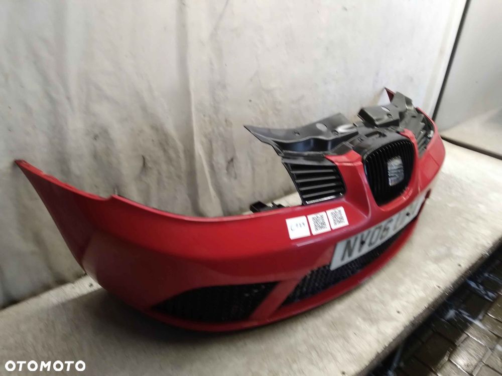 ^ ZDERZAK PRZÓD PRZEDNI SEAT IBIZA 3 III LIFT FL LS3H CZERWONY - 5