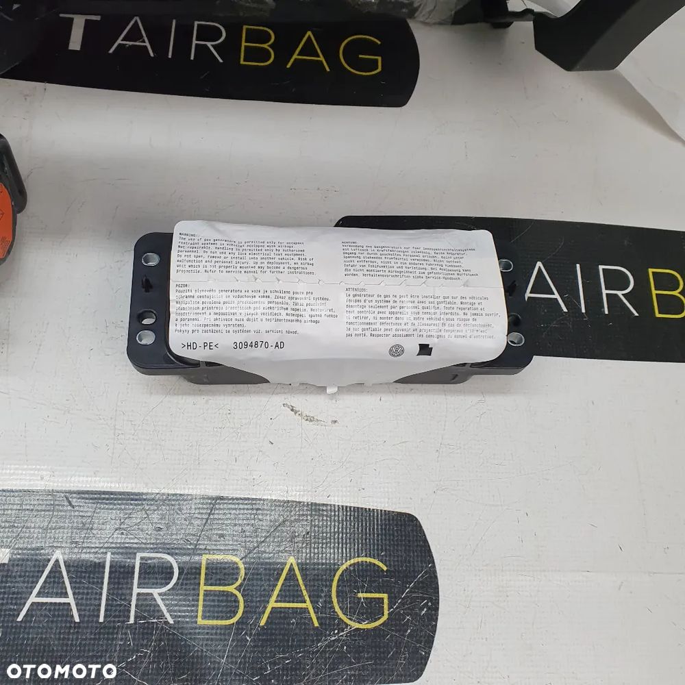 AUDI A1 82 82A DESKA ROZDZIELCZA KONSOLA KOKPIT PULPIT PODUSZKI AIRBAG AIR BAG PASY KIT SET - 8