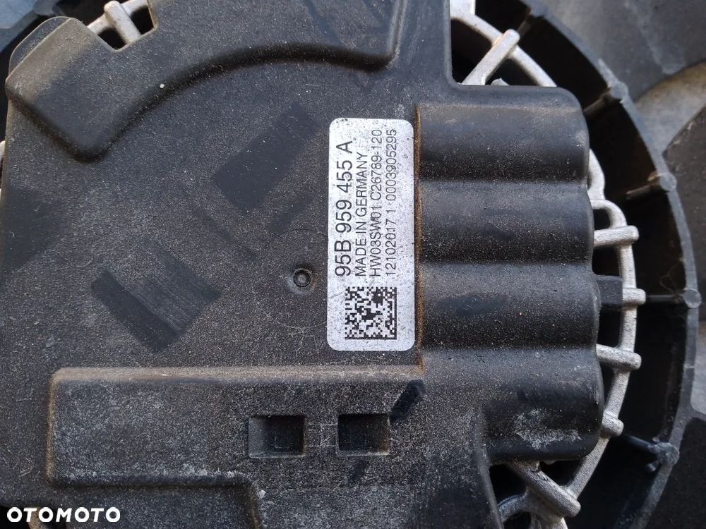 WENTYLATOR PORSCHE MACAN 95B959455 A 1SZT 499 - 7