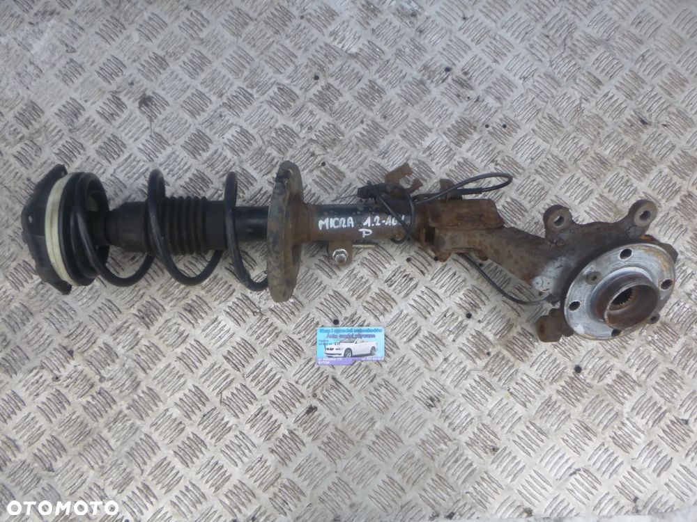 MCPERSON AMORTYZATOR PRAWY PRZÓD NISSAN MICRA K12 1,2 16 2004r - 1