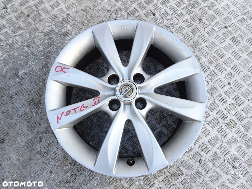 alufelga nissan note e12 16" 4x100 et 45 - 1