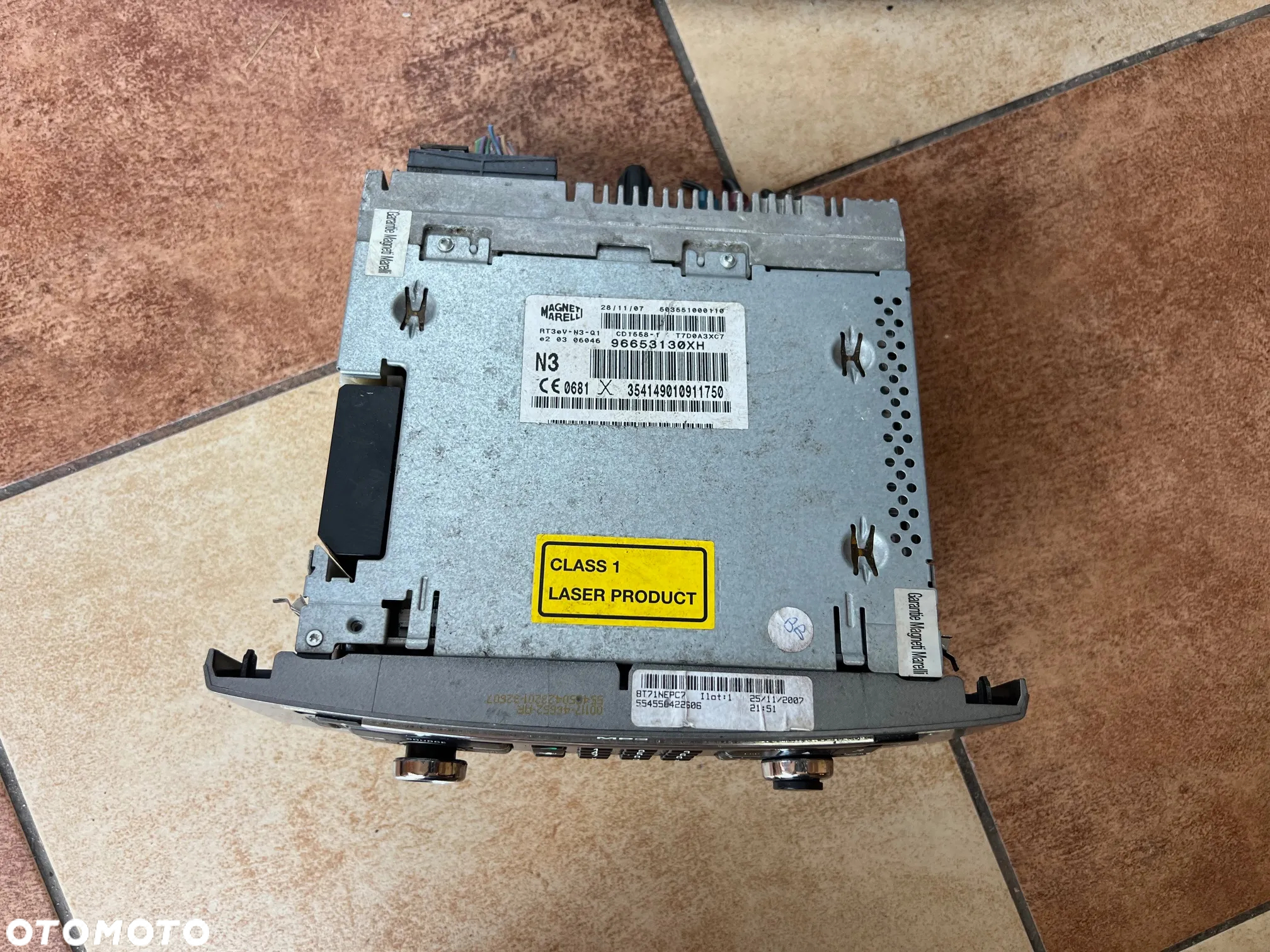 RADIO GPS CD MP3 PEUGEOT CITROEN 96653130XH - 2