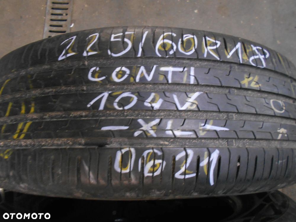 OPONY 225/60R18 CONTINENTAL ECO CONTACT 6 XL DOT 0621 6.8MM - 2