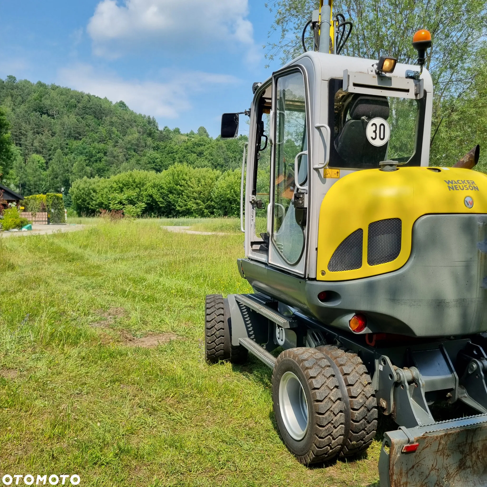 Wacker Neuson 6503-2 wersja7 Koparka kołowa 6,5t Nowe opony tylko 640h jak z Salonu 2015r import Norwegi! - 13