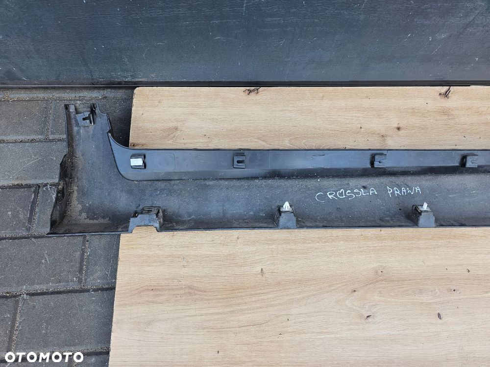 LISTWA PROGOWA PRAWA OPEL CROSSLAND CZARNA 13482064 - 11