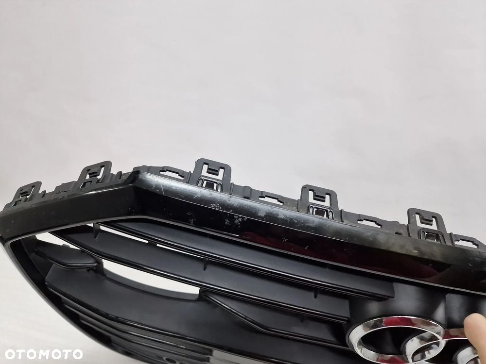AUDI A6 C8 S-LINE 4K0 18- ATRAPA / GRILL PRZEDNI PRZÓD NA PDC , POD RADARY WERSJA BLACK / CZARNY , NR 4K0853651C , NR AUKCJI GL162 - 17