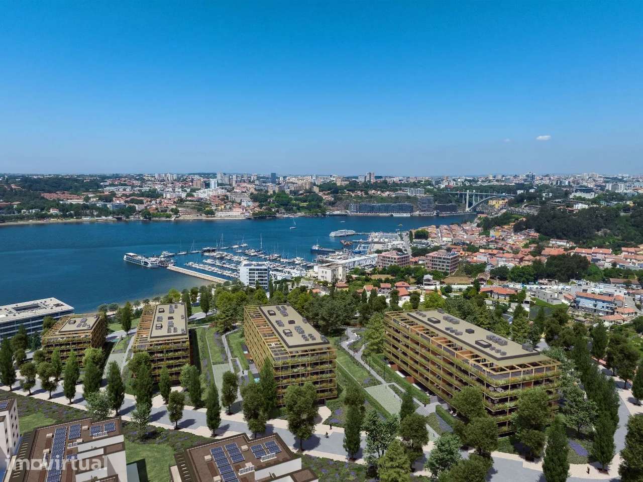 Apartamento T2 Novo c/ Varanda em Canidelo (Marina da Afurada) - Grande imagem: 3/22