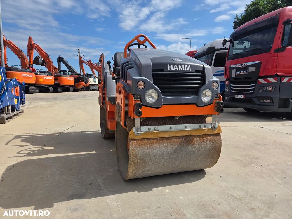 Hamm HAMM HD10, 2021, 477h, 2,5 tone, latime tambur 1m, motor KUBOTA 25CP, produs in Germania, lungime 2,5m, viteza 10km/h, intoarce in 2,5m, CA NOU, posibilitate leasing 4 ani -PROMOTIE 19.900 EUR+Tva - 16