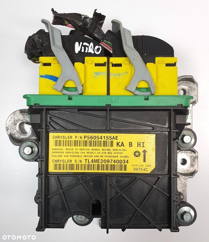MODUŁ SENSOR AIRBAG DODGE NITRO P56054155AE - 1