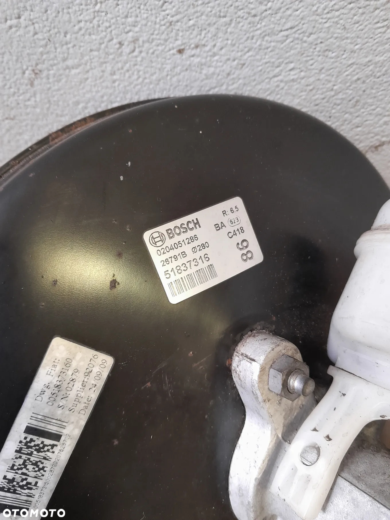 Serwo pompa hamulcowa FIAT Ducato III Jumper Boxer 06-  51837316 - 2