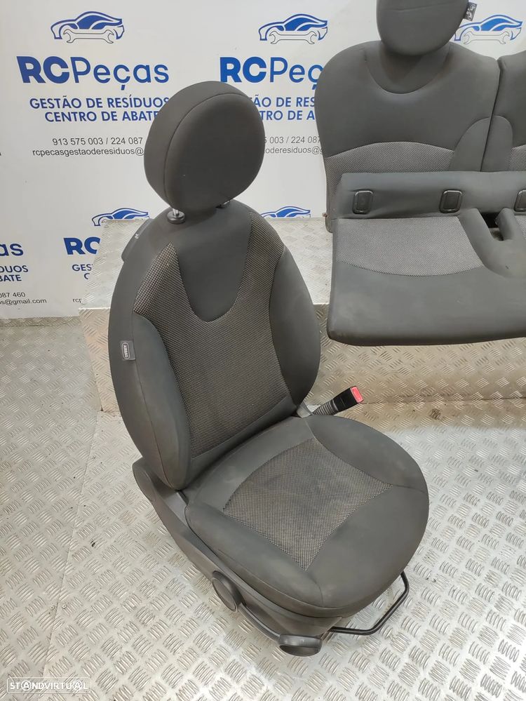 Conjunto Bancos Tecido Mini Cooper R56 R55 Clubman R57 Cabrio LCI - 12