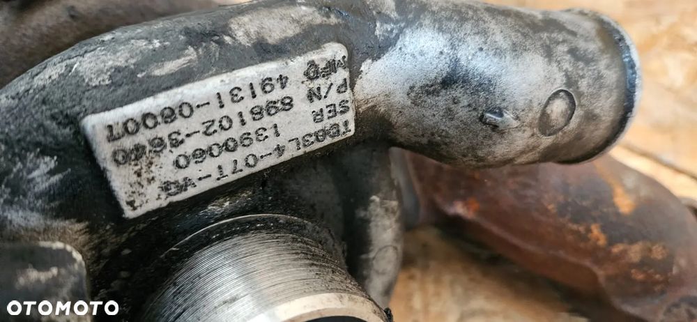TURBOSPRĘŻARKA OPEL ASTRA H MERIVA A 1.7 CDTI 896102-3640 - 4