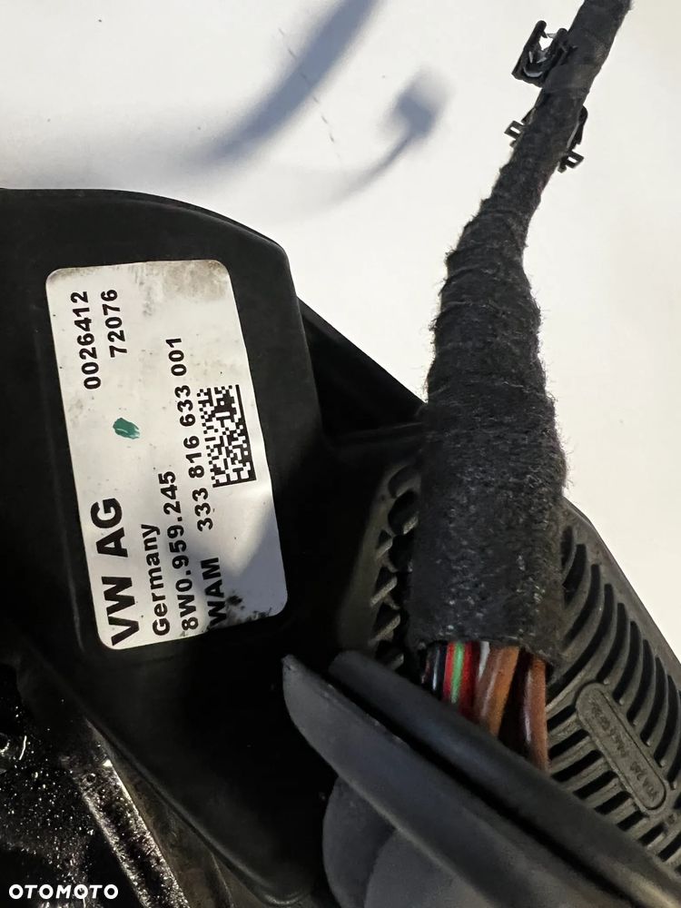 AUDI A4 B9 HAK HOLOWNICZY MODUŁ  KPL ORYGINAŁ 8w0800491c - 7