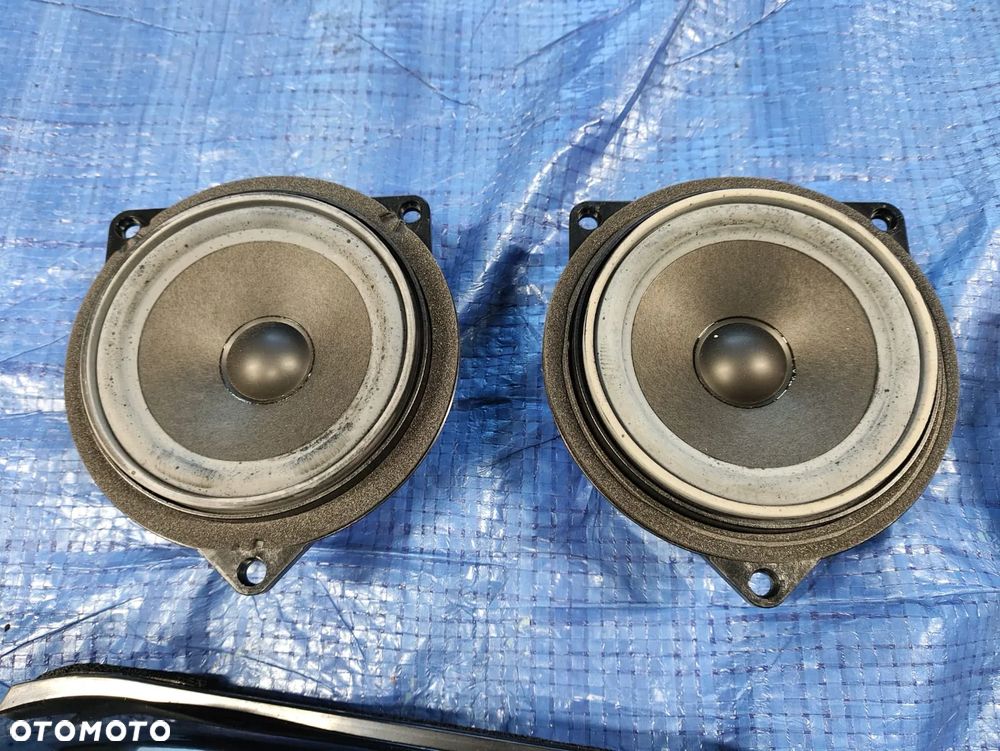 GŁOŚNIK GŁOŚNIKI PRZÓD TYŁ LEWY PRAWY KOMPLET HIFI 9143147 9143131 9143132 9145383 BMW E64 LCI LIFT - 3