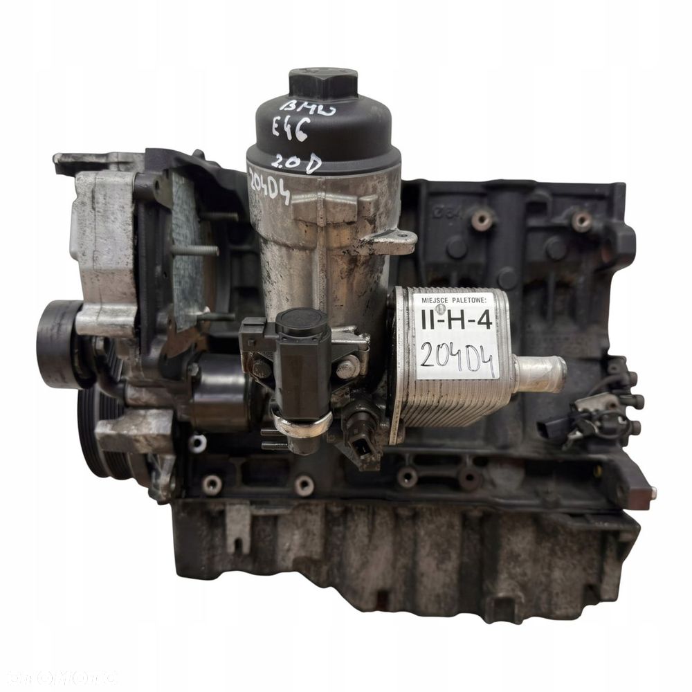 DÓŁ SILNIKA M47D20 BMW E46 2.0 D DIESEL 150KM LIFT 204D4 blok wał tłok - 6