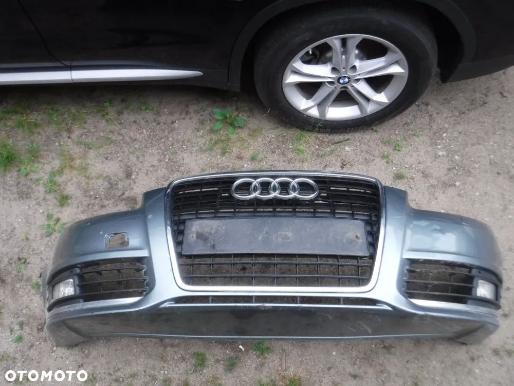 Audi A6 C6 lift zderzak pod xenon atrapa kompletny - 1
