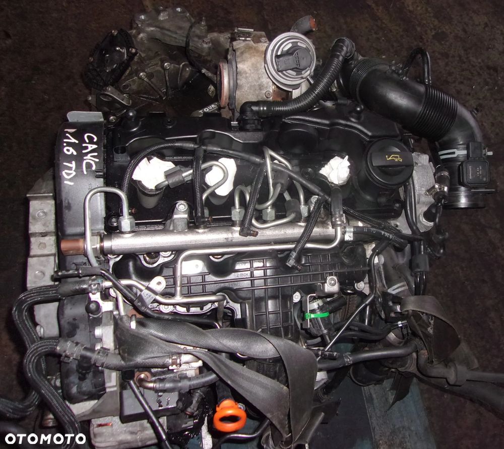 SILNIK 1.6 TDI CAYC VOLKSWAGEN SKODA SEAT - 4