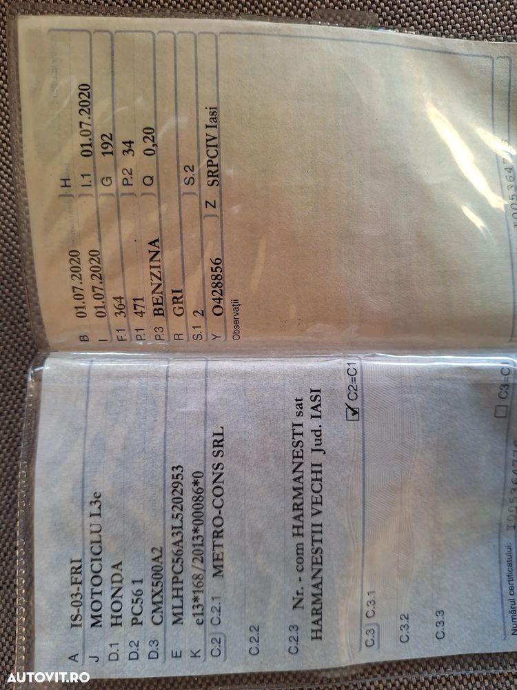 Honda CMX 500 Rebel - 8