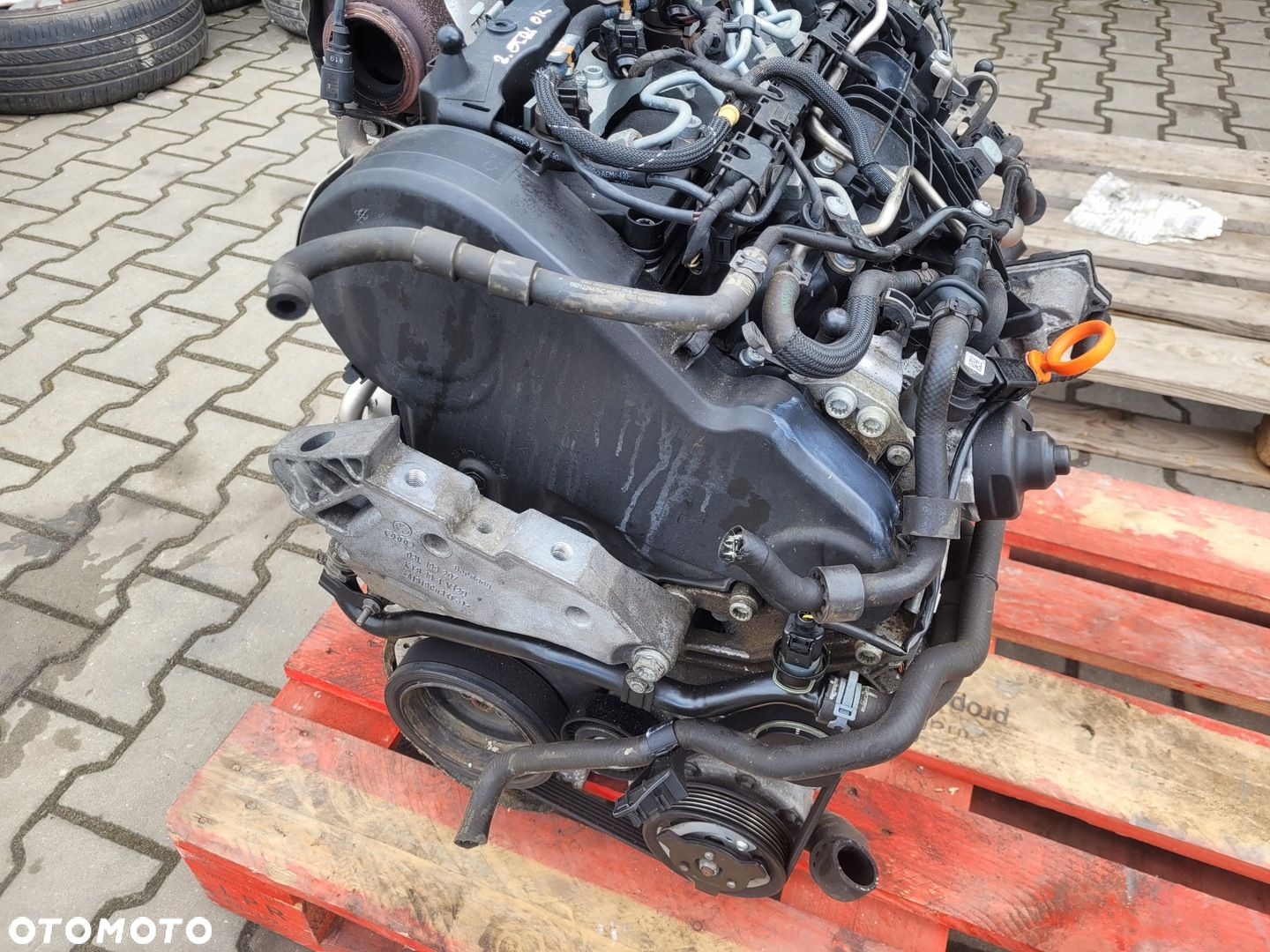 PASSAT B7 GOLF VI AUDI A3 LIFT EOS SILNIK CFF 2.0 TDI KPL - 3