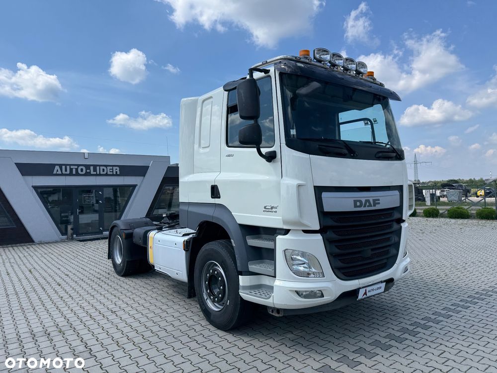 DAF CF 460 / NISKA KABINA / WYSOKIE ZAWIESZENIE / HYDRAULIKA / NOWE OPONY / LODÓWKA / 485 TKM / Z FRANCJI / STAN BDB / / / - 3