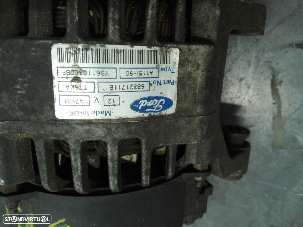 ALTERNADOR FORD FIESTA FURGÃO 2002 -YS6110300BF - 2