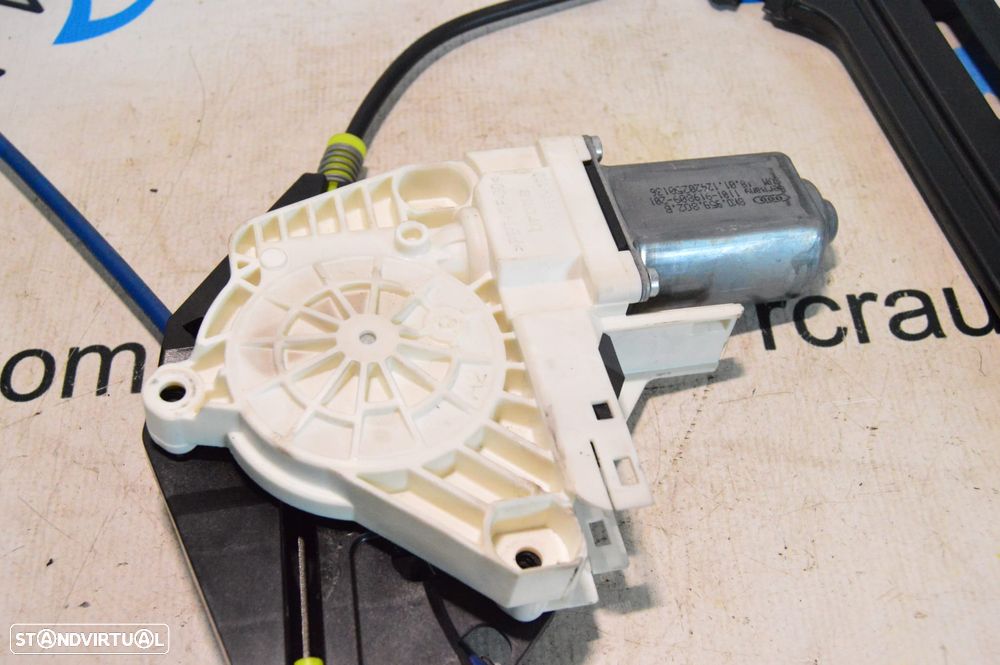 MOTOR SISTEMA ELEVADOR VIDRO PORTA TRASEIRA TRÁS ESQUERDA VW VOLKSWAGEN 8K0959802B 8K0959802 7N0843699E 7N0843699 VW VOLKSWAGEN SHARAN II 2 MK2 7N1 7N2 SEAT ALHAMBRA - 3