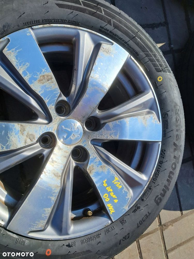 peugeot 2008 i felgi aluminiowe 16" koła lato 195/60r16 9678398177 25r - 3
