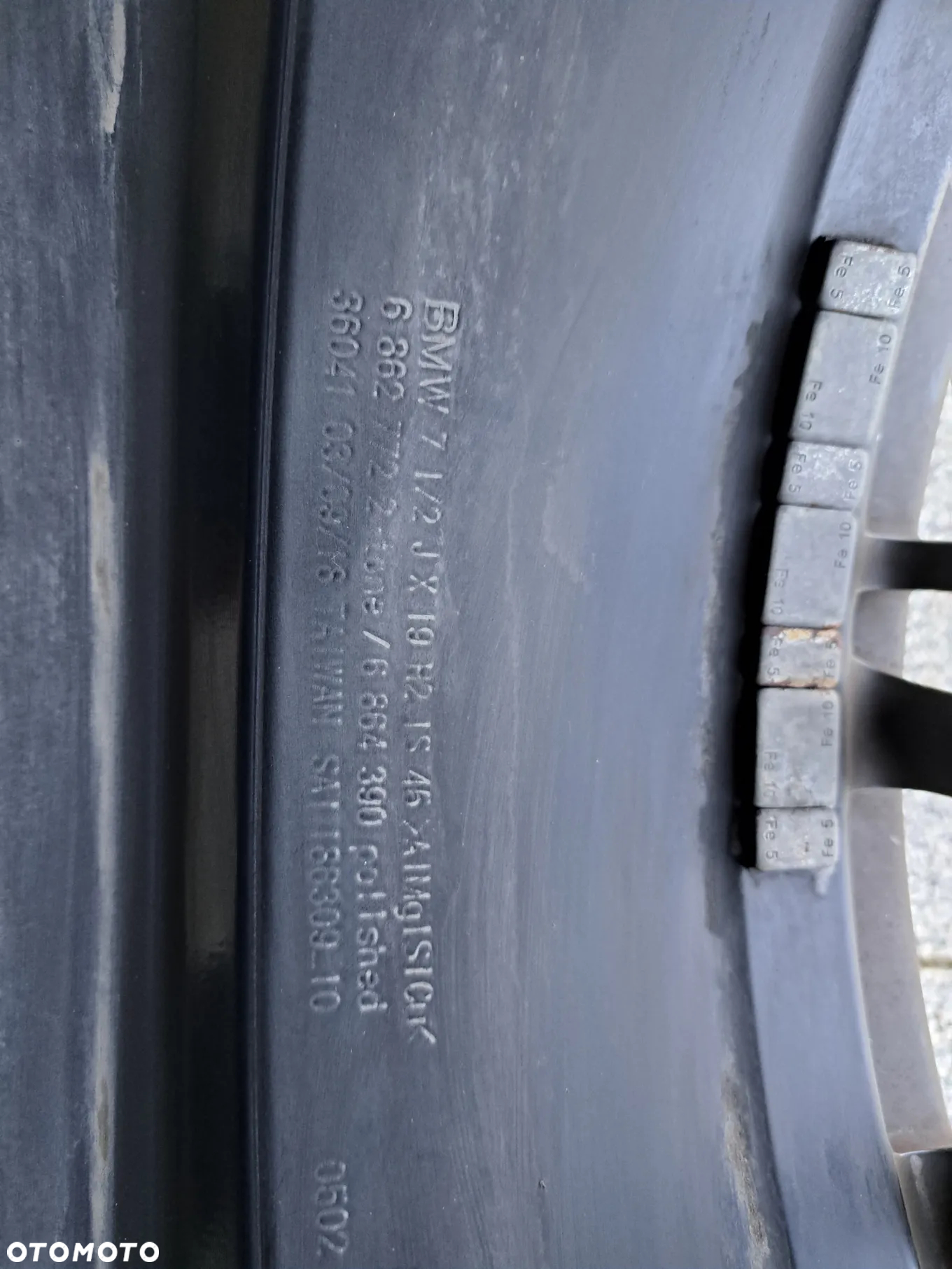 BMW1 F20 F21 BMW2 F22 F23 7,5x19 ET45 5x120 6862772 Styling M624 felgi opony kola - 18