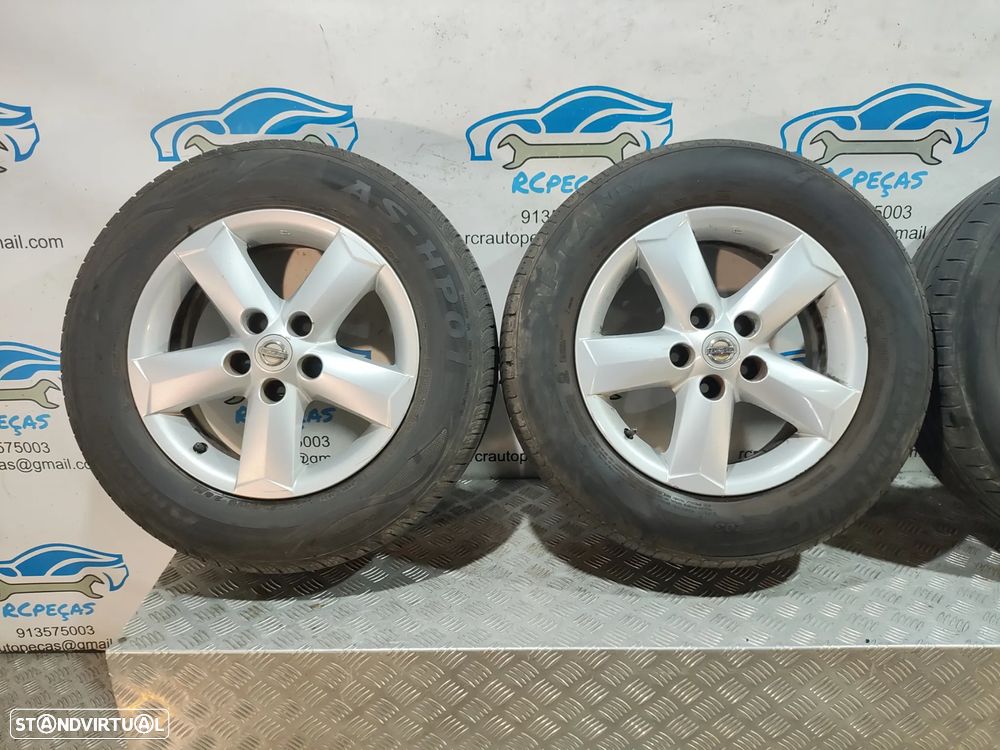 Conjunto Jantes 16 Originais Nissan Qashqai 1 J10 6,5J ET40 5x114,3 - 6