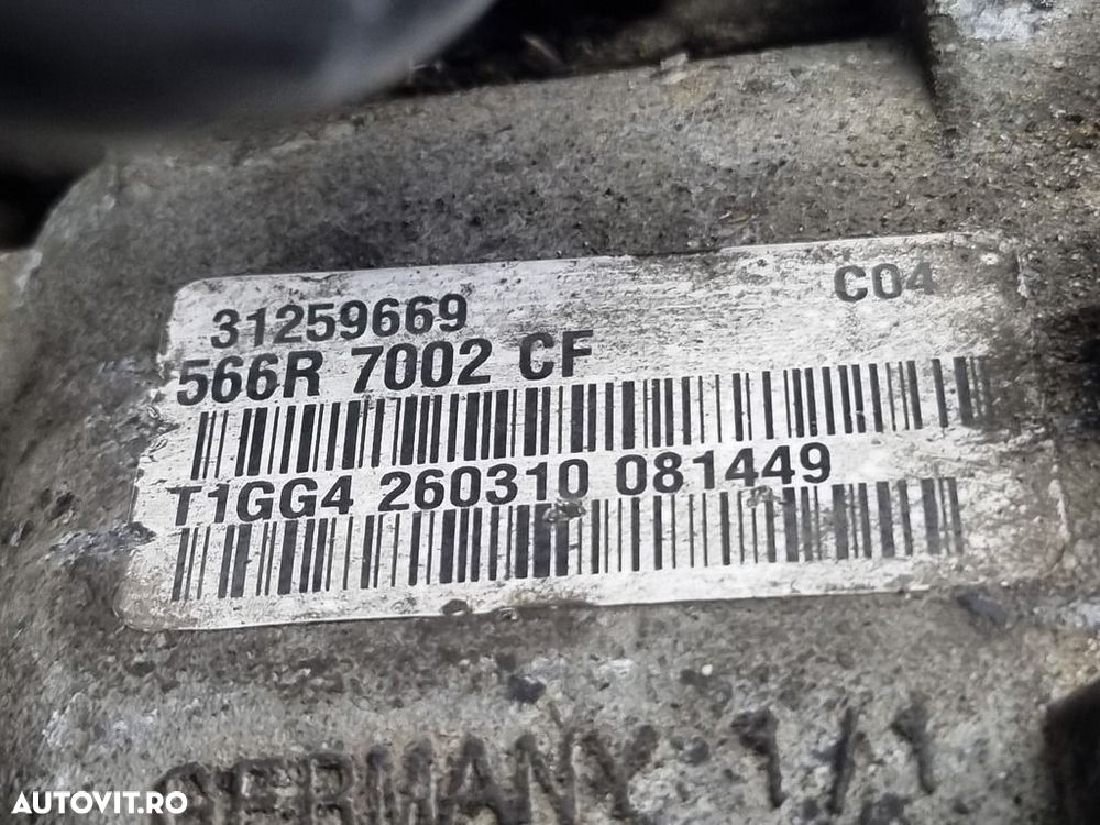 Cutie de viteze Volvo XC90 Facelift 2.4 Diesel 2007 - 2014 185CP Manuala 6 Trepte ... - 6