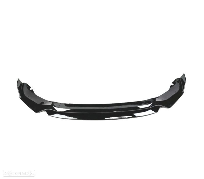 SPOILER LIP BMW X5 G05 21-23 LOOK BLACK KNIGHT PRETO BRILHANTE - 3