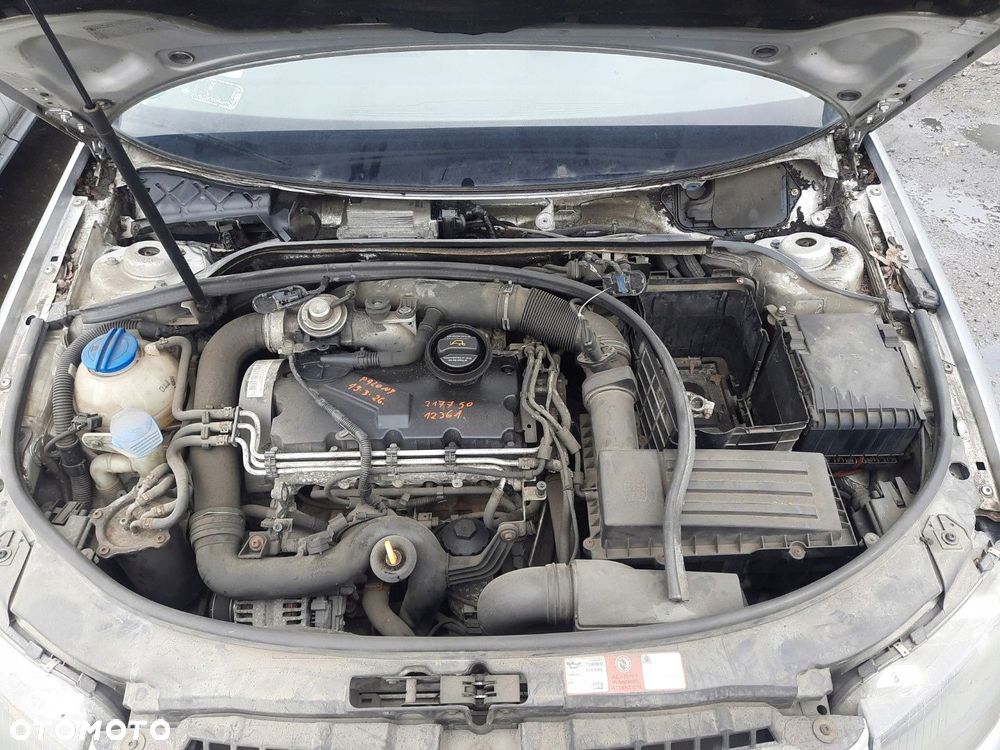 Audi A3 8P 1,9 TDI 105KM 77KW 2003-2012 R 3 DRZWI LAK Y7W CZĘŚCI - 9