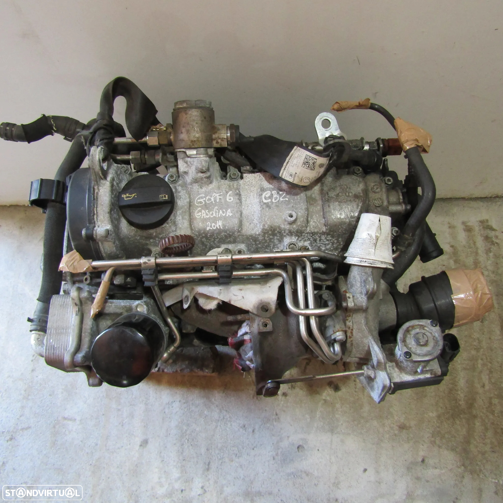 Motor VW 1.2 Tsi com referencia CBZ - 2