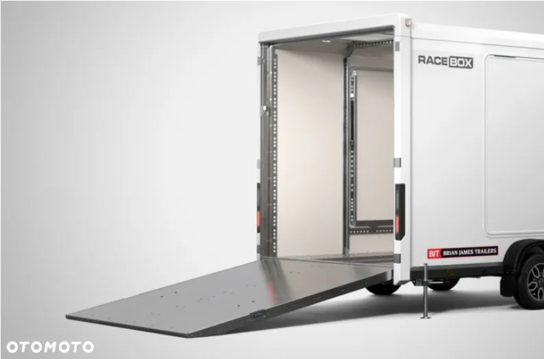 Brian James Trailers RACE BOX 4,5x1,9 M, Przyczepa do samochodów sportowych, quadów, motocykli, rowerów,DMC 3000 KG - 3