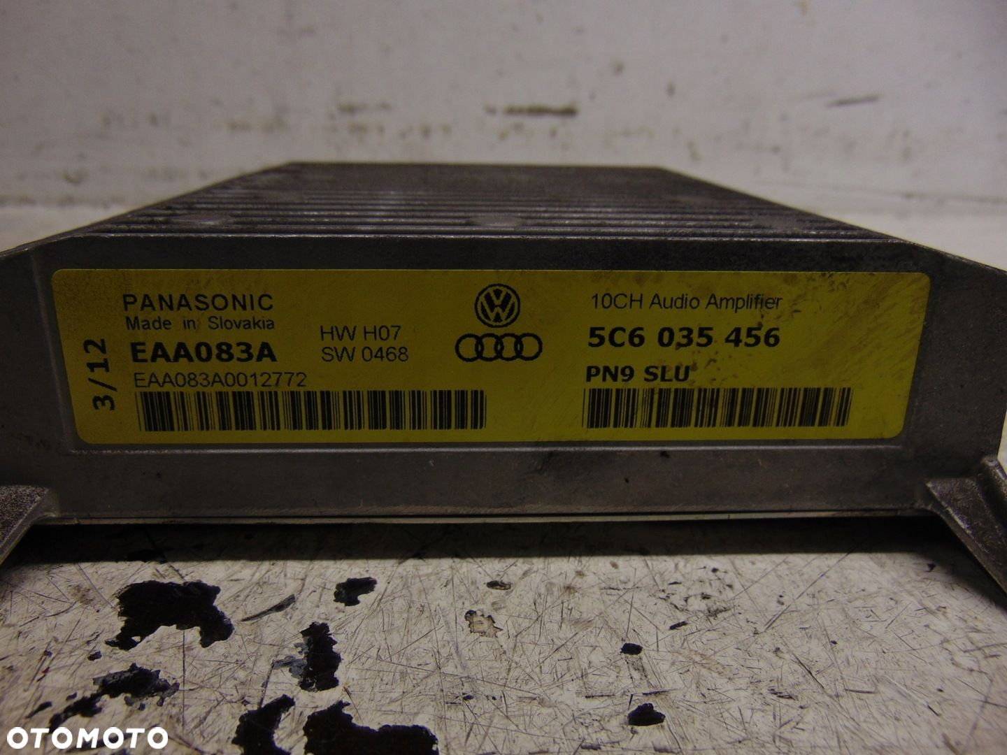 WZMACNIACZ RADIA AUDIO SKODA OCTAVIA 2 II EUROPA - 6
