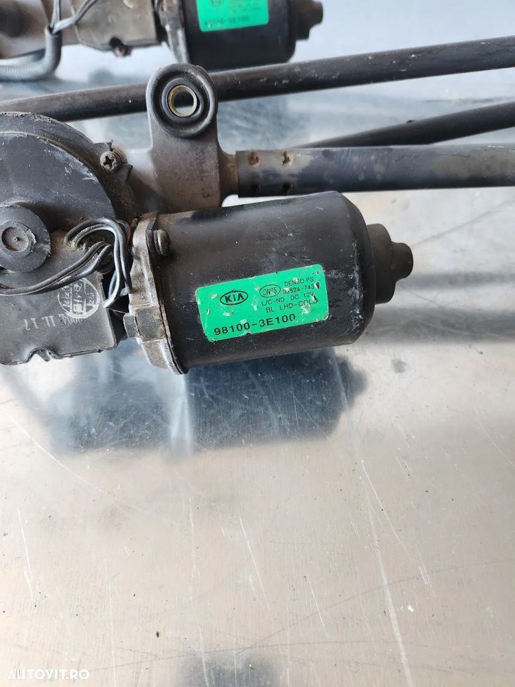 Ansamblu Motoras Stergatoare Stergator Kia Sorento An 2002-2003-2004-2005-2006-2007-2008-2009 Volan - 7