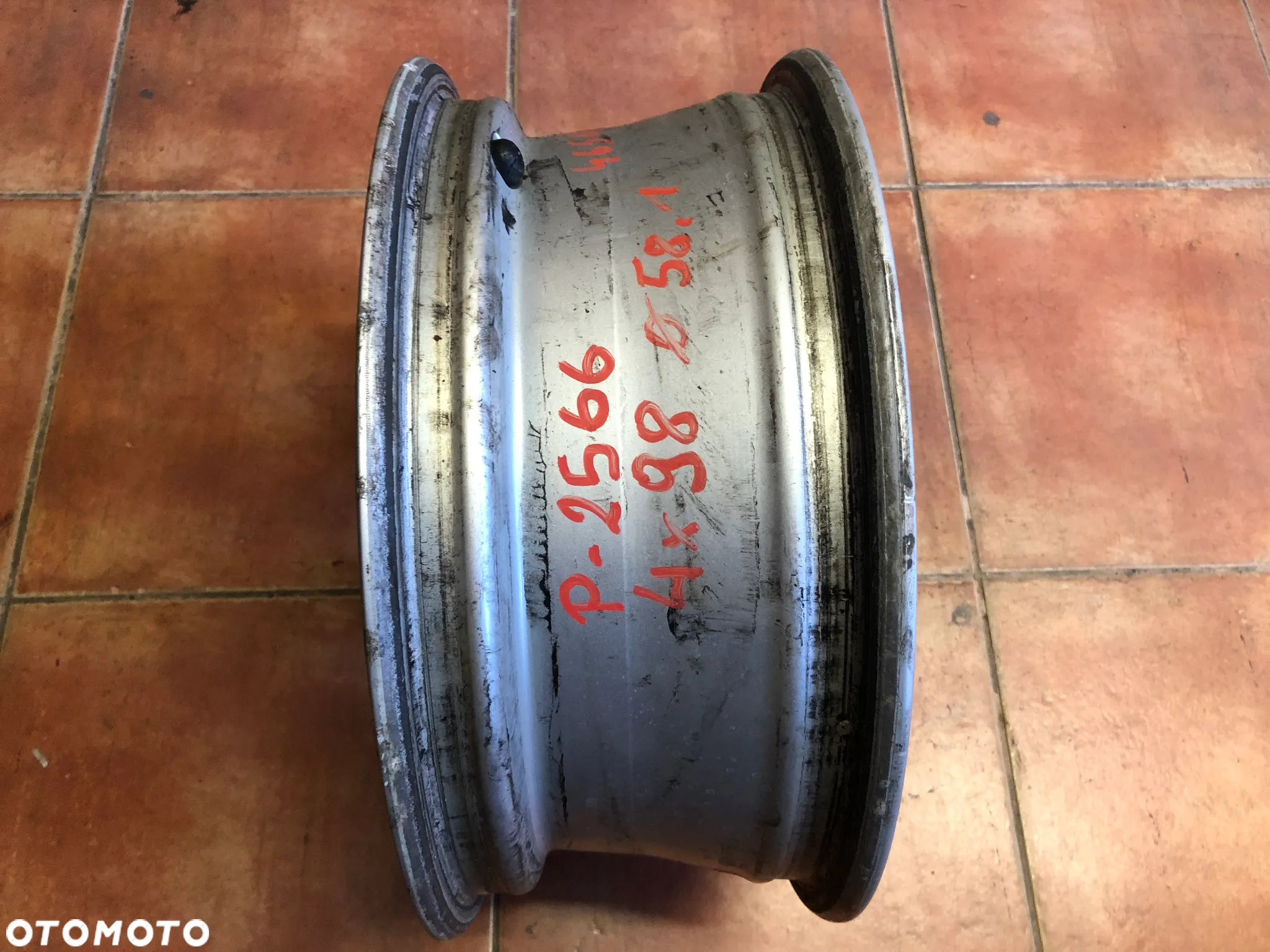 Felga Aluminiowa Alufelga 15'' 4x98 58,1 ET37 Fiat 500 Panda - Gwarancja Wysyłka Montaż - 5