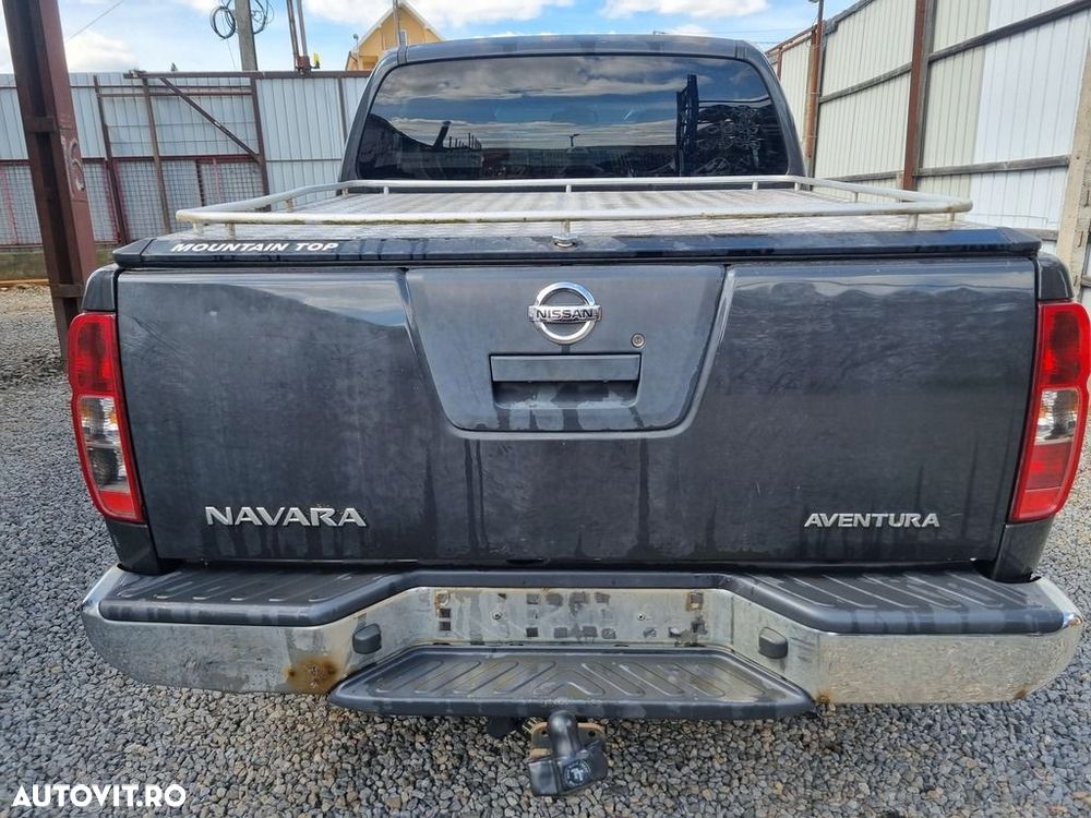 Hardtop Nissan Navara D40 2006 - 2010 SUV 4 Usi Hippo Gray K26 (1498) - 1