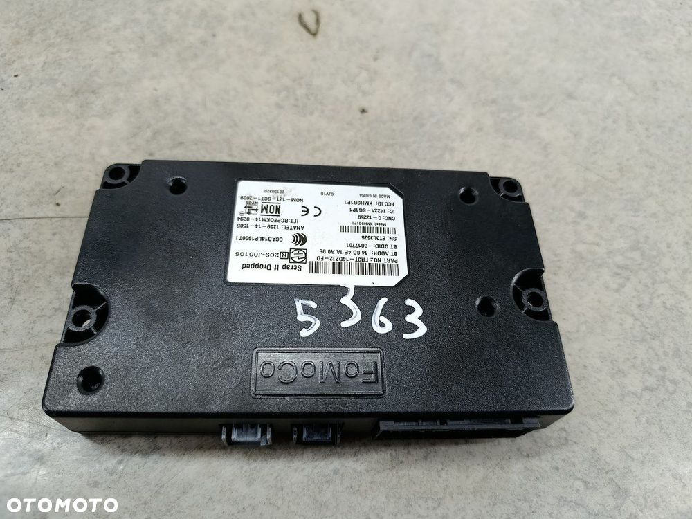 MODUŁ STEROWNIK BLUETOOTH FORD FOCUS III FR3T-14D212-FD 2.0 TI-VCT - 1