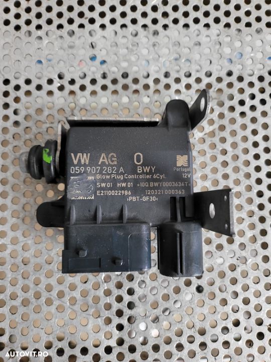 Releu Bujii Audi A6 A7 A8 Allroad Q7 Q8 4K C8 4M D5 3.0 Diesel Hybrid Dupa 2018 Cod 059907282A - 2