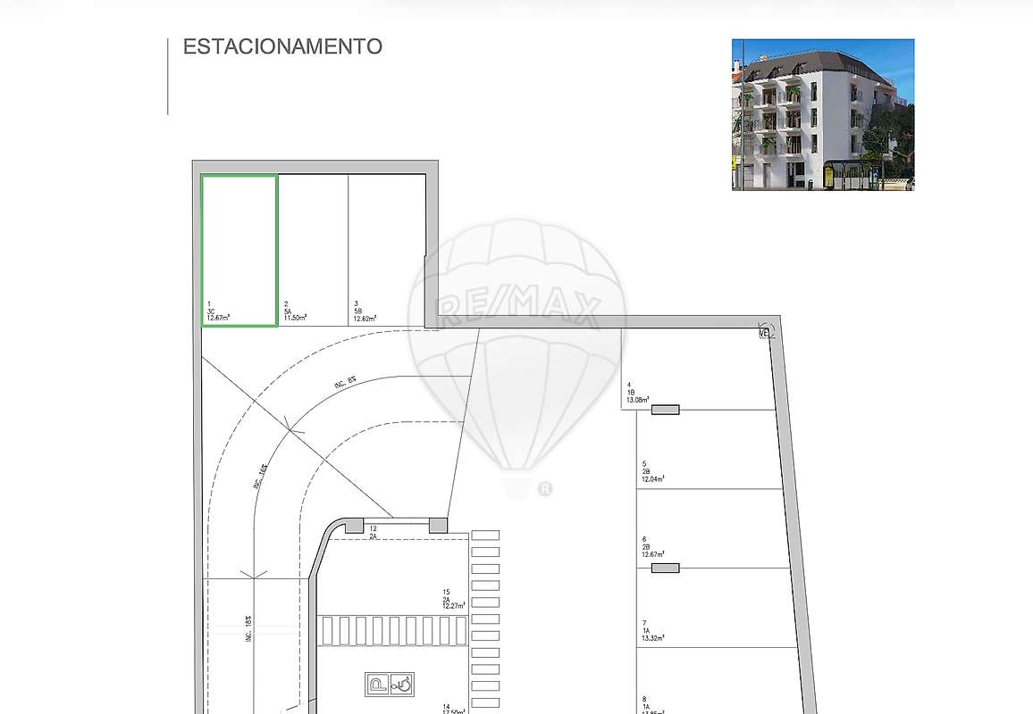 Garagem  para arrendamento - Grande imagem: 2/3