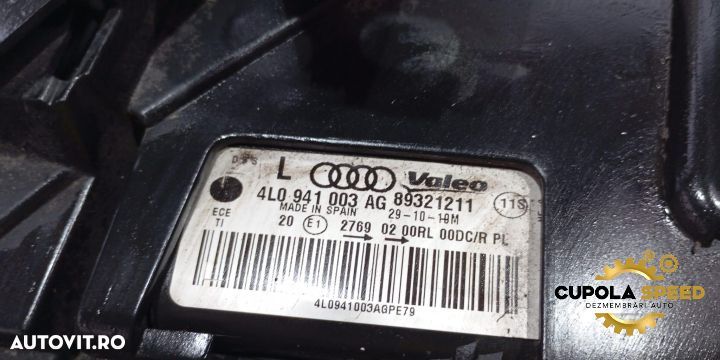 Far stanga 4L0941003AG Audi Q7 4L [facelift] [2008 - 2015] - 3