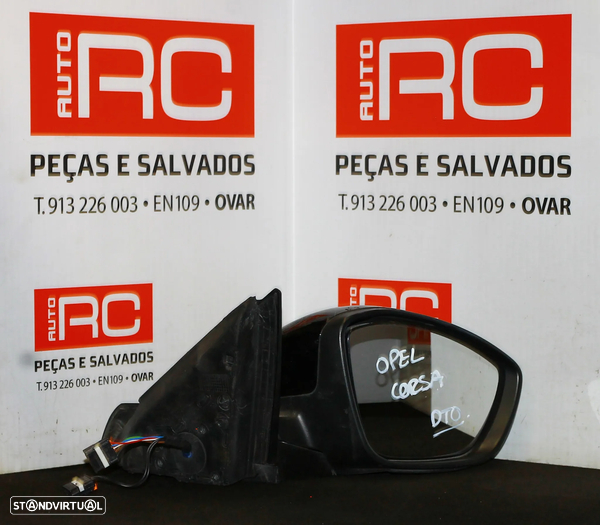 ESPELHO RETROVISOR DIREITO OPEL CORSA