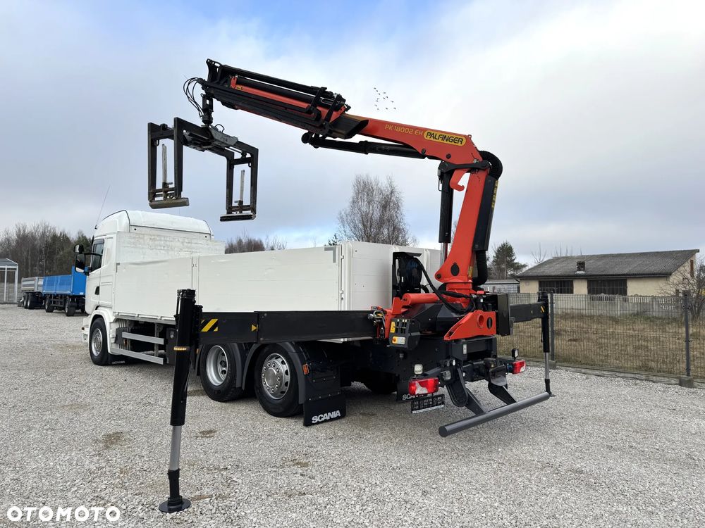 Scania G450, 6x2, SKRZYNIA + HDS - PALFINGER 18002 EH, - 12