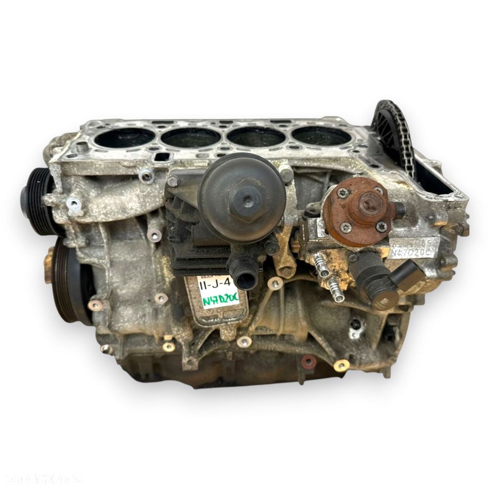 DÓŁ SILNIKA N47D20C BMW F07 F10 F11 2.0 D DIESEL blok wał korbowy tłok - 1