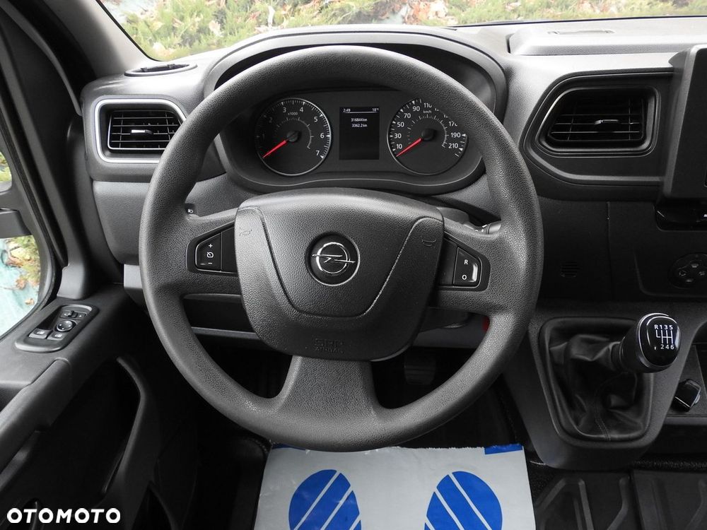 Opel MOVANO PLANDEKA 10 PALET WEBASTO TEMPOMAT KLIMATYZACJA LEDY PNEUMATYKA  165KM - 29
