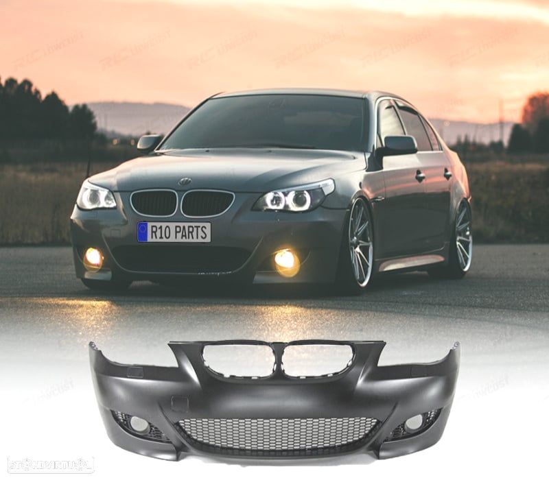 PÁRA-CHOQUES FRONTAL BMW E60 E61 03-10 LOOK M5 SRA - 1