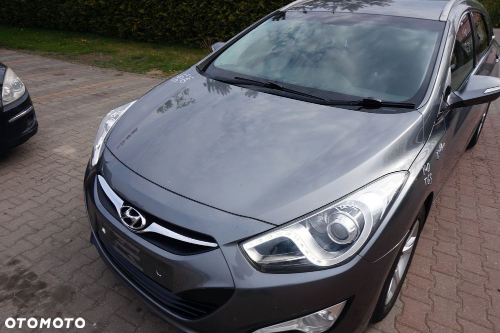 MASKA ZDERZAK BŁOTNIKI LAMPY I40 VF T6S  HYUNDAI 2011-2014 SZARY PRZÓD KOMPLETNY - 3