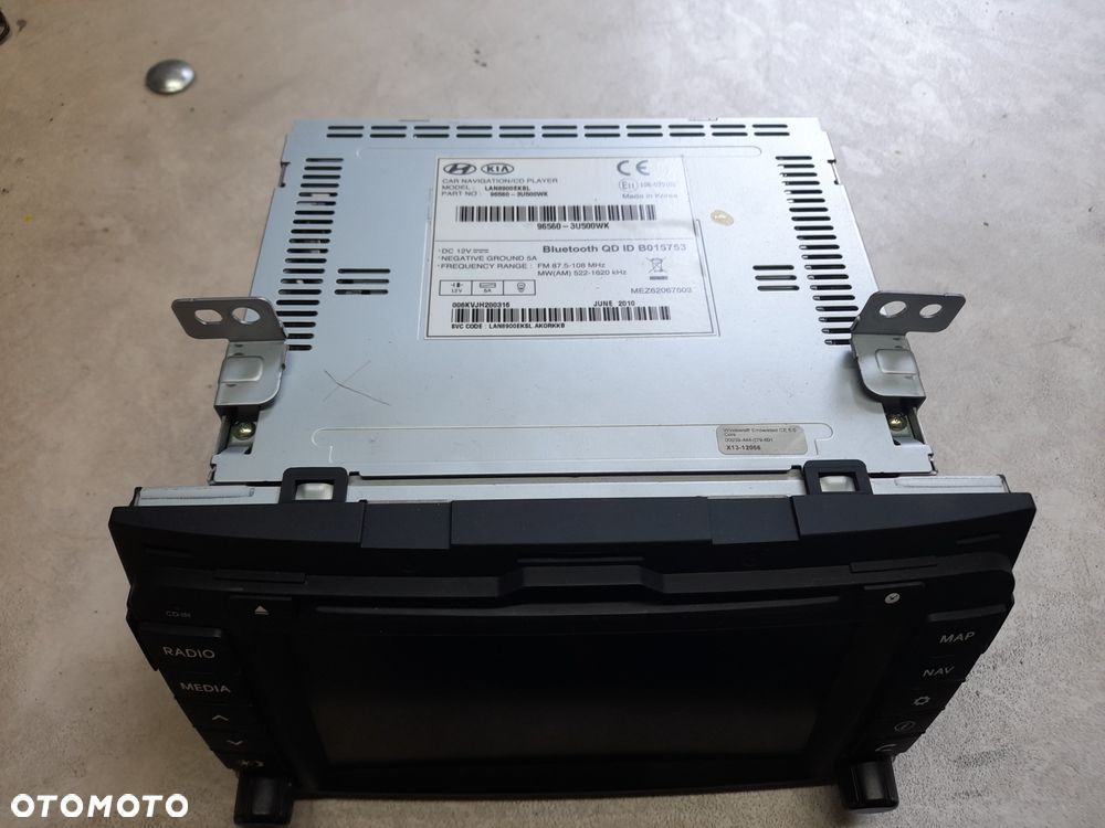 RADIO KIA SPORTAGE 3 10>96560-3U500WK - 2