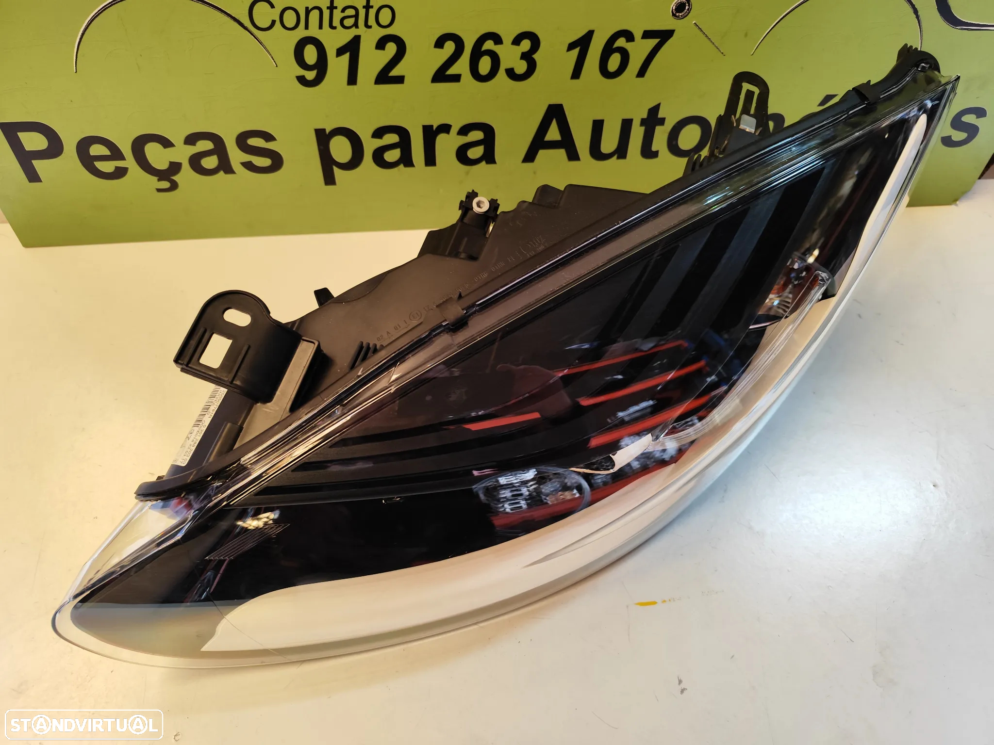 RENAULT MEGANE III 3 FAROL ESQUERDO - FF706 - 4